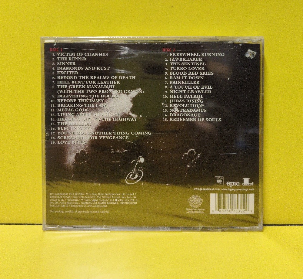 Judas Priest - The Essential Judas Priest - 2015 - 88875075322 - New - Sealed - CDs - 2xCD - Reissue - Remastered