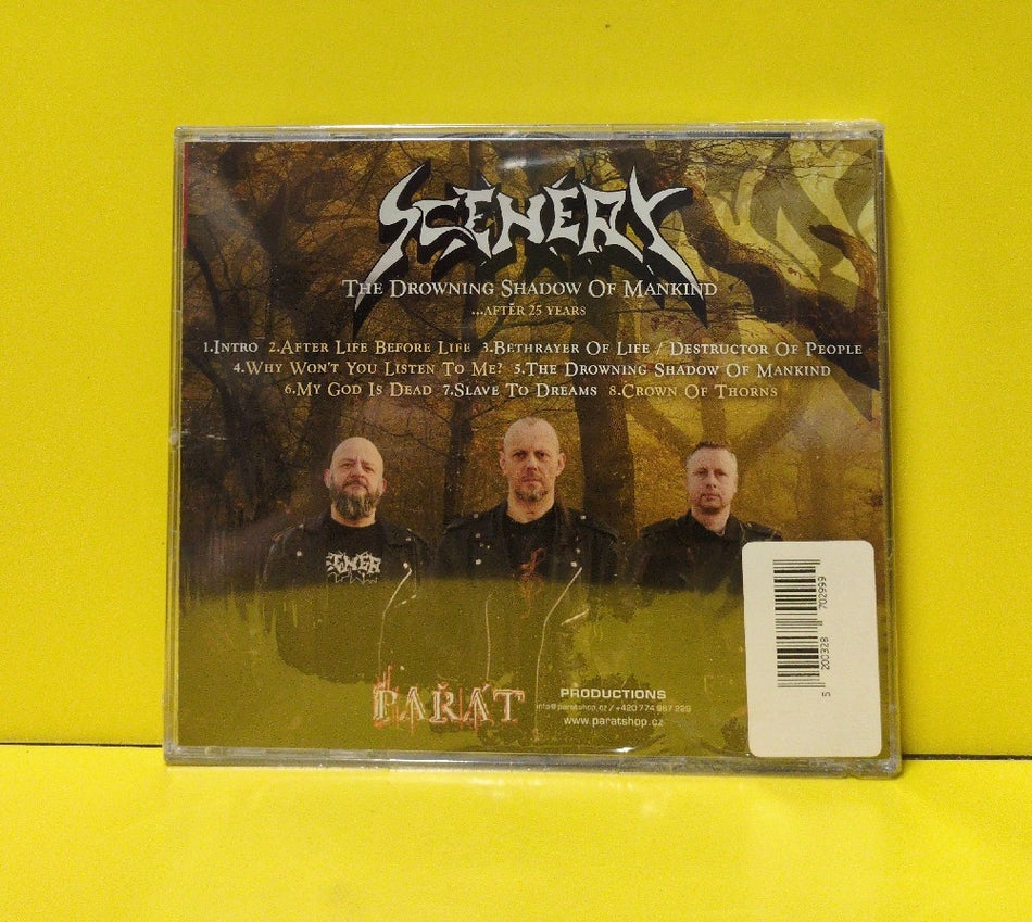 Scenery - The Drowning Shadow Of Mankind (...After 25 Years) - 2023 - PP108 - New - Sealed - CDs - Czech Republic Import