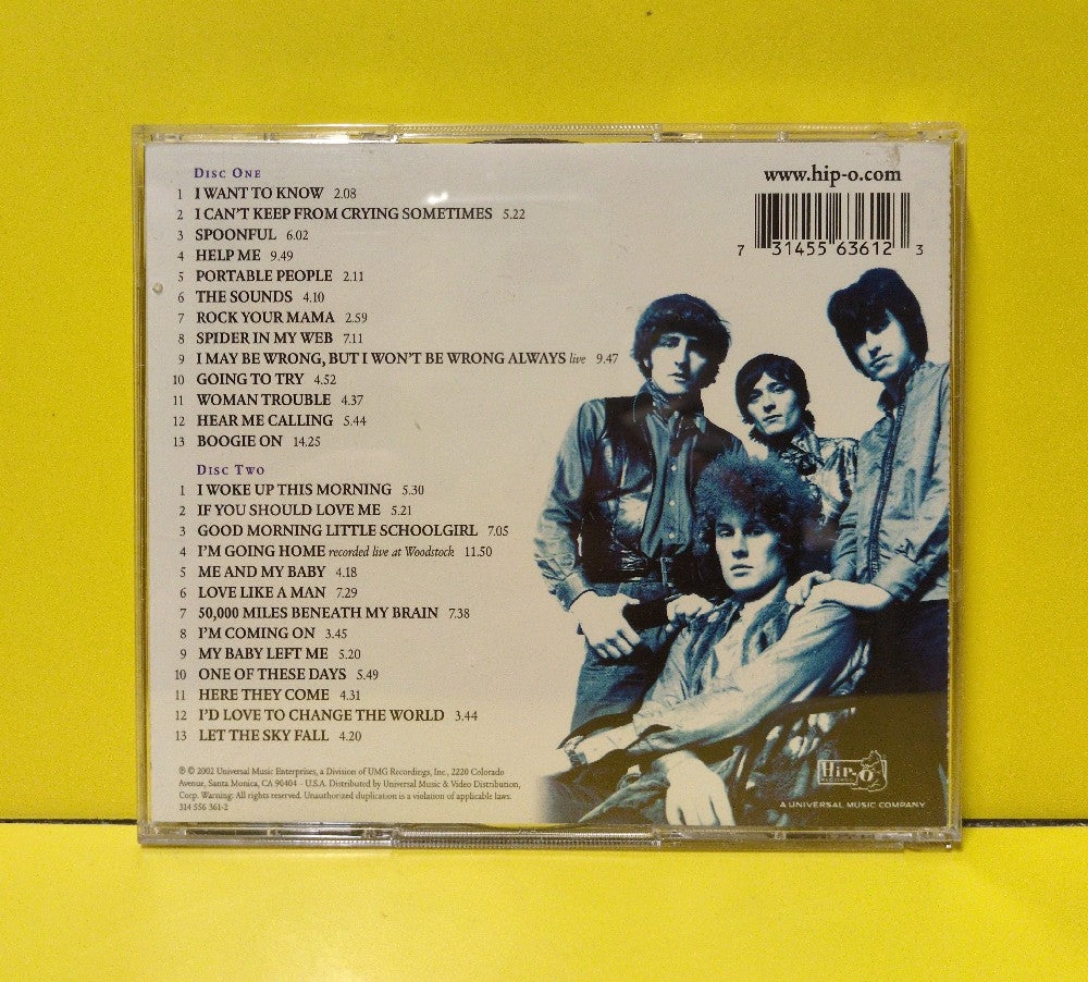 Ten Years After - Anthology (1967-1971) - 2002 - 314 556 361-2 - Used - EX - CDs - 2xCD