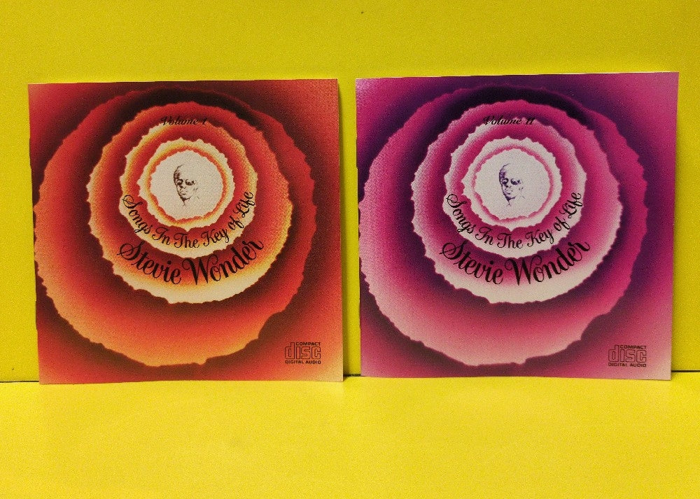 Stevie Wonder - Songs In The Key Of Life - Vol. 1 & 2 - D 202104 / 3746303402 - Used - EX - CDs - 2xCD
