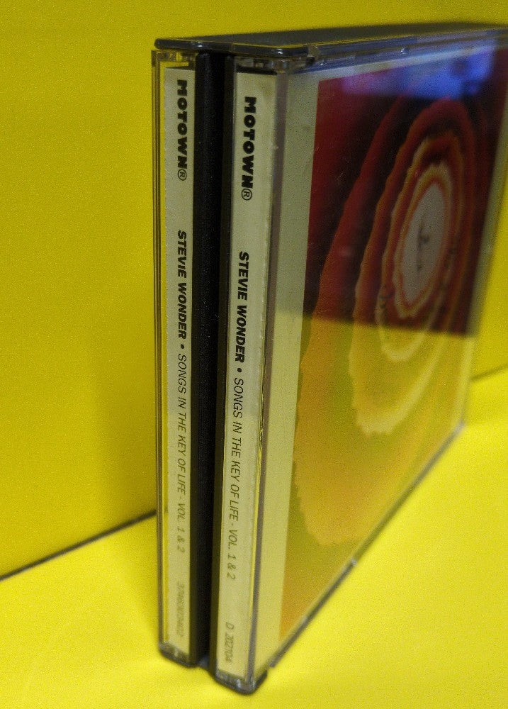 Stevie Wonder - Songs In The Key Of Life - Vol. 1 & 2 - D 202104 / 3746303402 - Used - EX - CDs - 2xCD