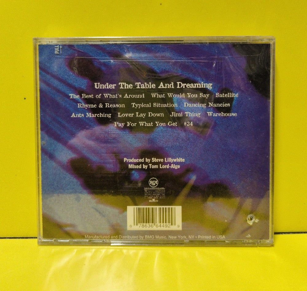 Dave Matthews Band - Under The Table And Dreaming - 1994 - 07863 66449-2 - New - Sealed - CDs