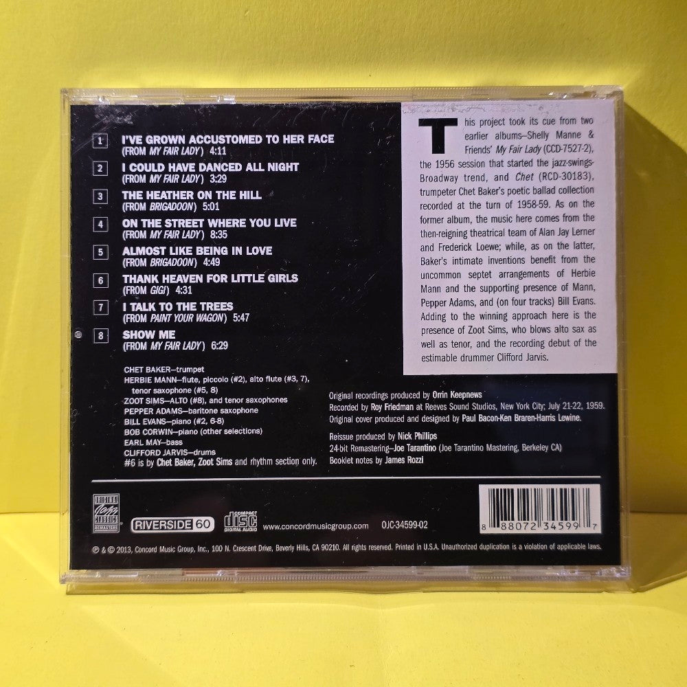 Chet Baker - Plays The Best Of Lerner & Loewe - 2013 - OJC-34599-02 - Used - NM - CDs