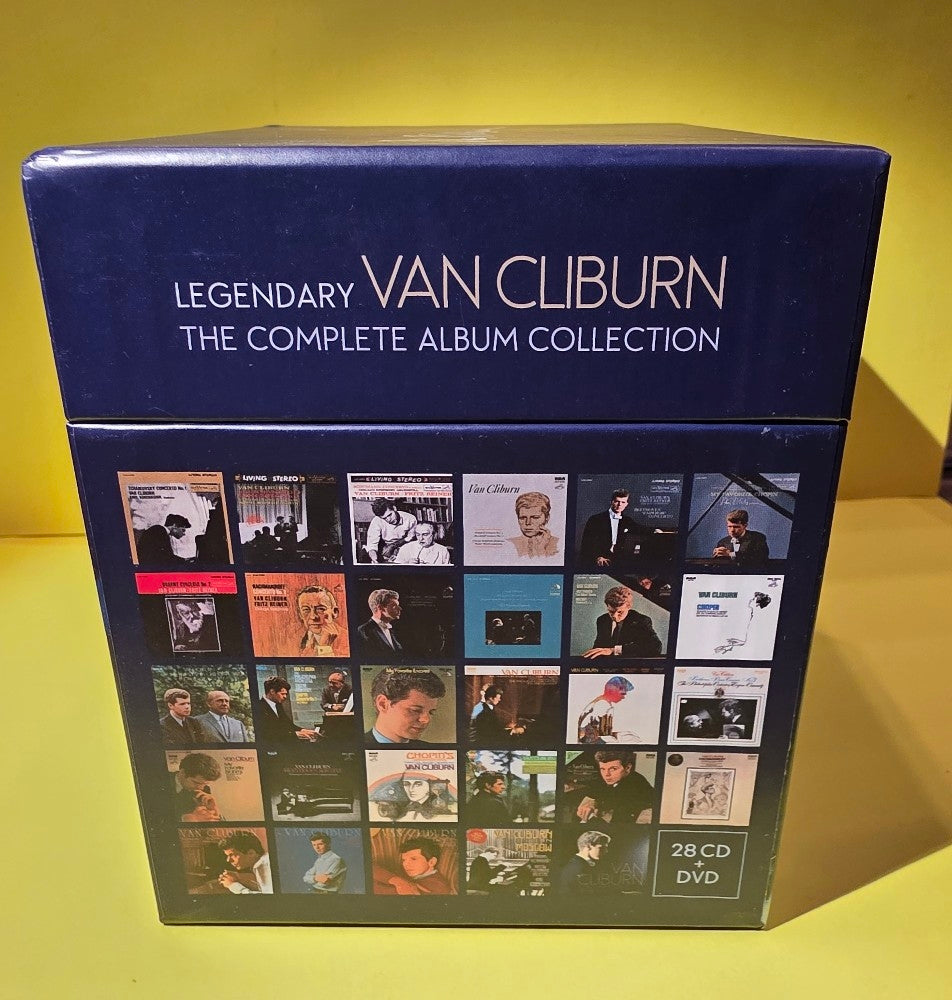 Van Cliburn - Legendary Van Cliburn (The Complete Album Collection) 28 CDs Box Set + DVD - 2013 - 88765407232 - Used - NM - CDs