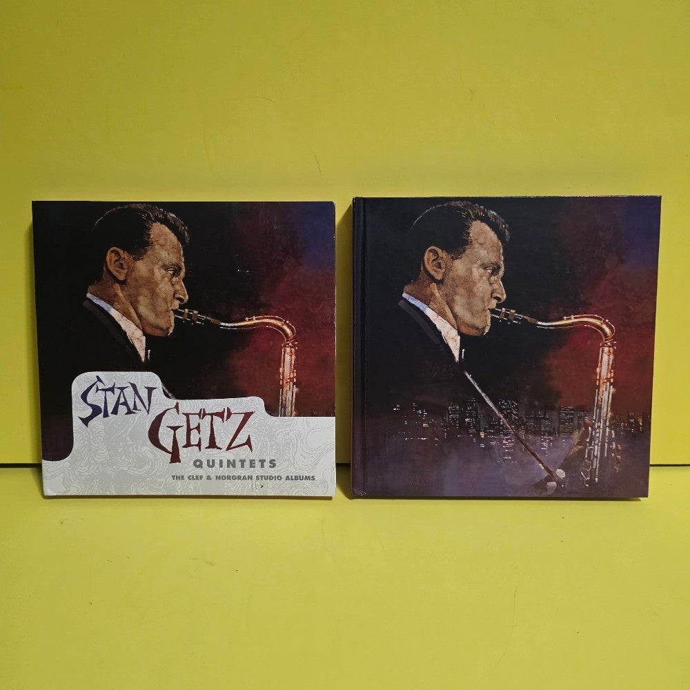 Stan Getz Quintets - The Clef & Norgran Studio Albums / 3 CDs Set + Book Limited Edition  - 2010 - B0014657-02 - Used - EX - CDs