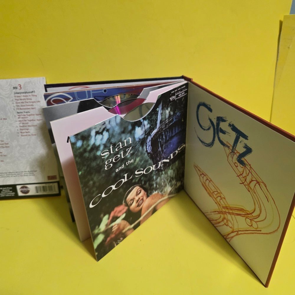 Stan Getz Quintets - The Clef & Norgran Studio Albums / 3 CDs Set + Book Limited Edition  - 2010 - B0014657-02 - Used - EX - CDs