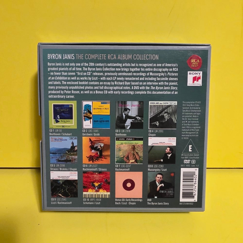 Byron Janis - The Complete RCA Album Collection / 12 CDs Box Set  - 2013 - 88725484402 - Used - EX - CDs