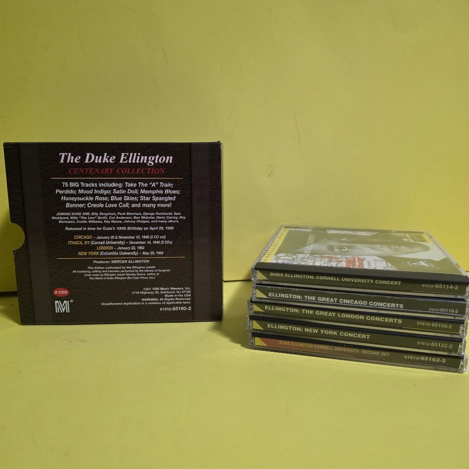 The Duke Ellington Orchestra  - Travelog Edition / 6 CDs Set - 1999 - 01612-65180-2 - Used - EX - CDs