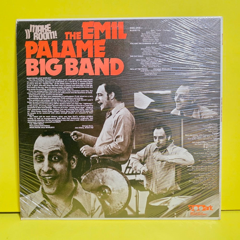 The Emil Palame Big Band - Make Room - MES-51213 - New - Sealed - Vinyl