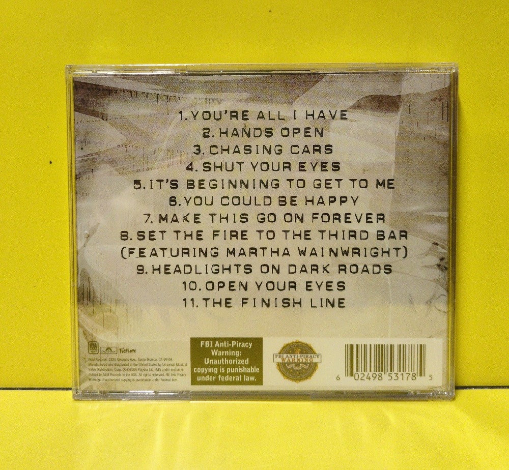 Snow Patrol - Eyes Open - 2006 - B0006675-02 - New - Sealed - CDs