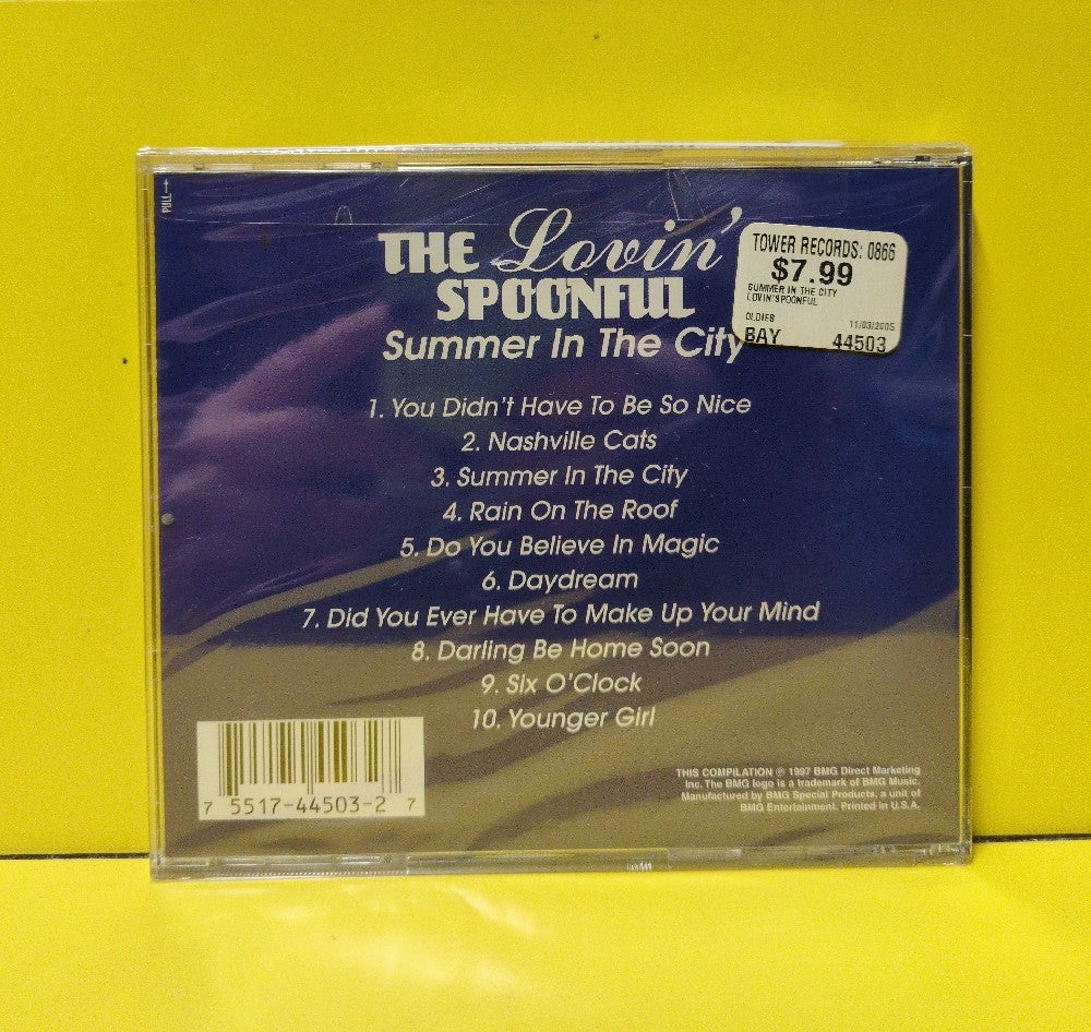 The Lovin' Spoonful - Summer In The City - 1997 - 44503-2 - New - Sealed - CDs