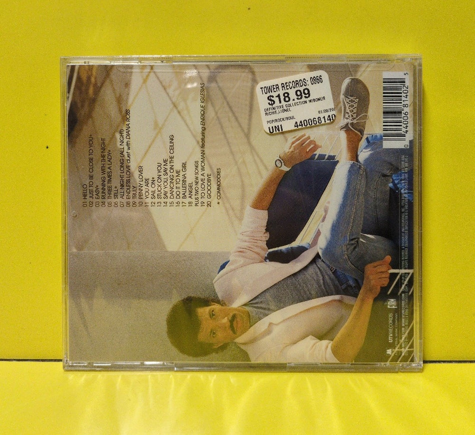 Lionel Richie - The Definitive Collection - 2003 - 440 068 140-2 - New - Sealed - CDs