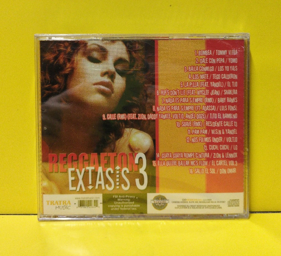 Various - Reggaeton Extasis 3 - New - Sealed - CDs