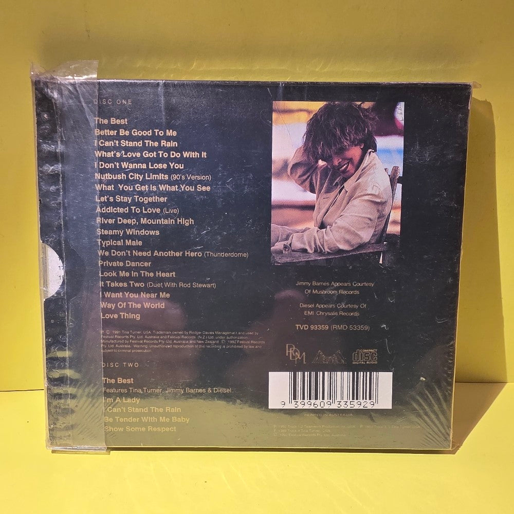Tina Turner - Simply The Best (The Ultimate Collection) - 1992 - TVD 93359 - New - Sealed - CDs