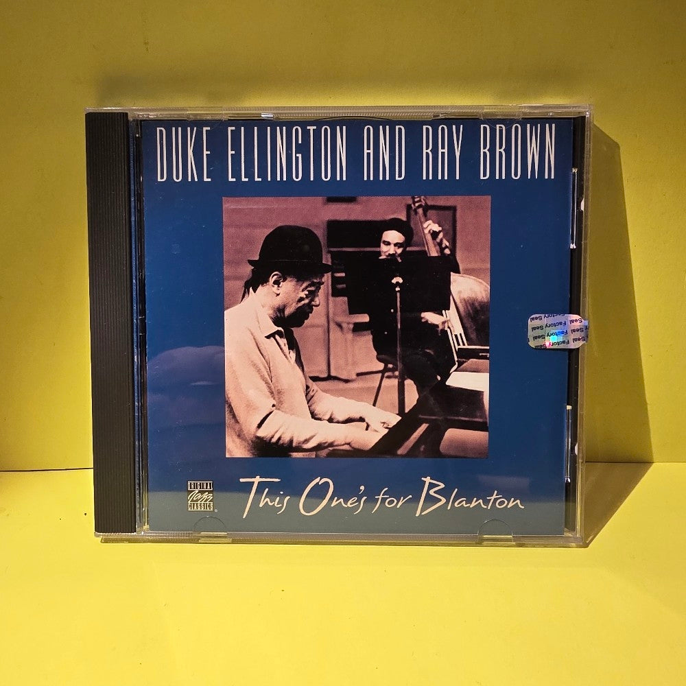 Duke Ellington And Ray Brown - This One's For Blanton - 2006 - 00025218681025 - New - NM - CDs