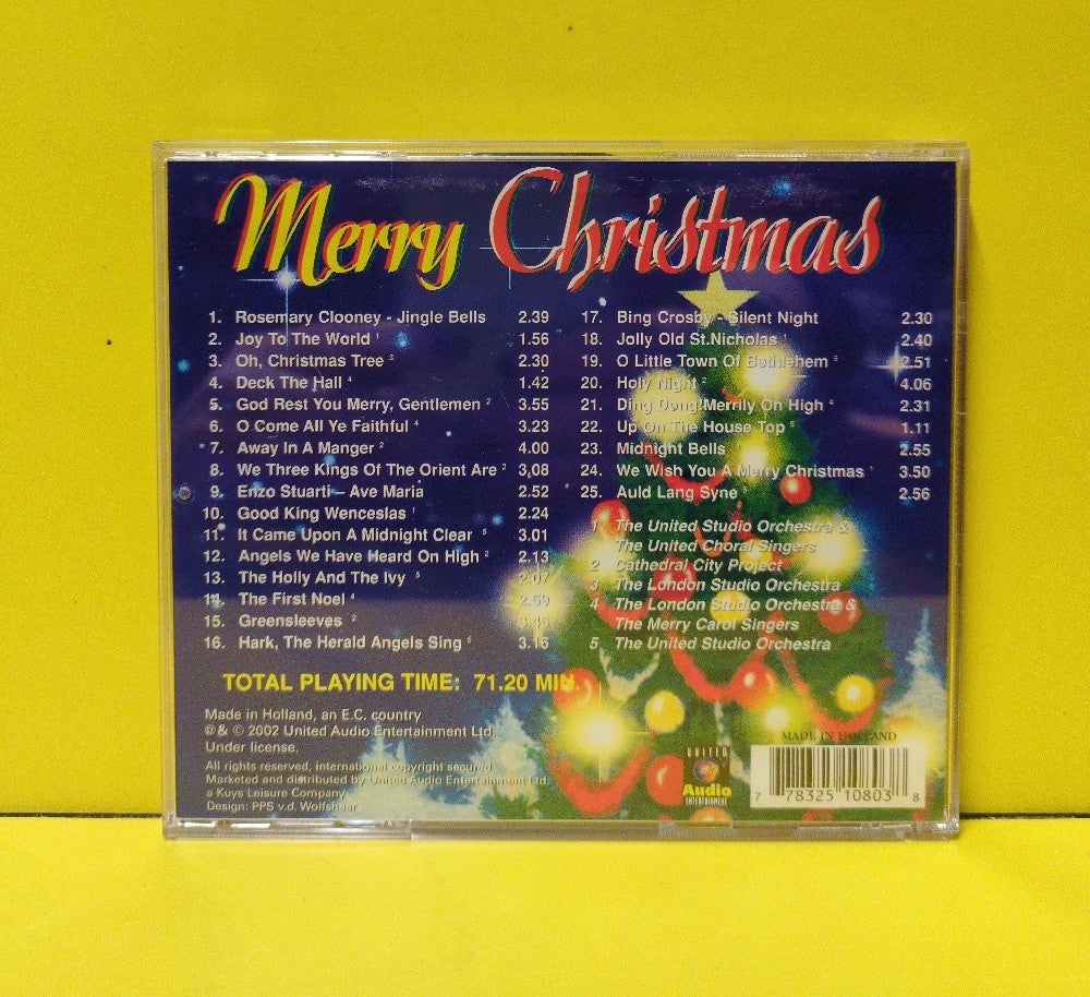 Various - Happy Holidays - 25 Christmas Songs - 2002 - AK10803 - Used - EX - CDs