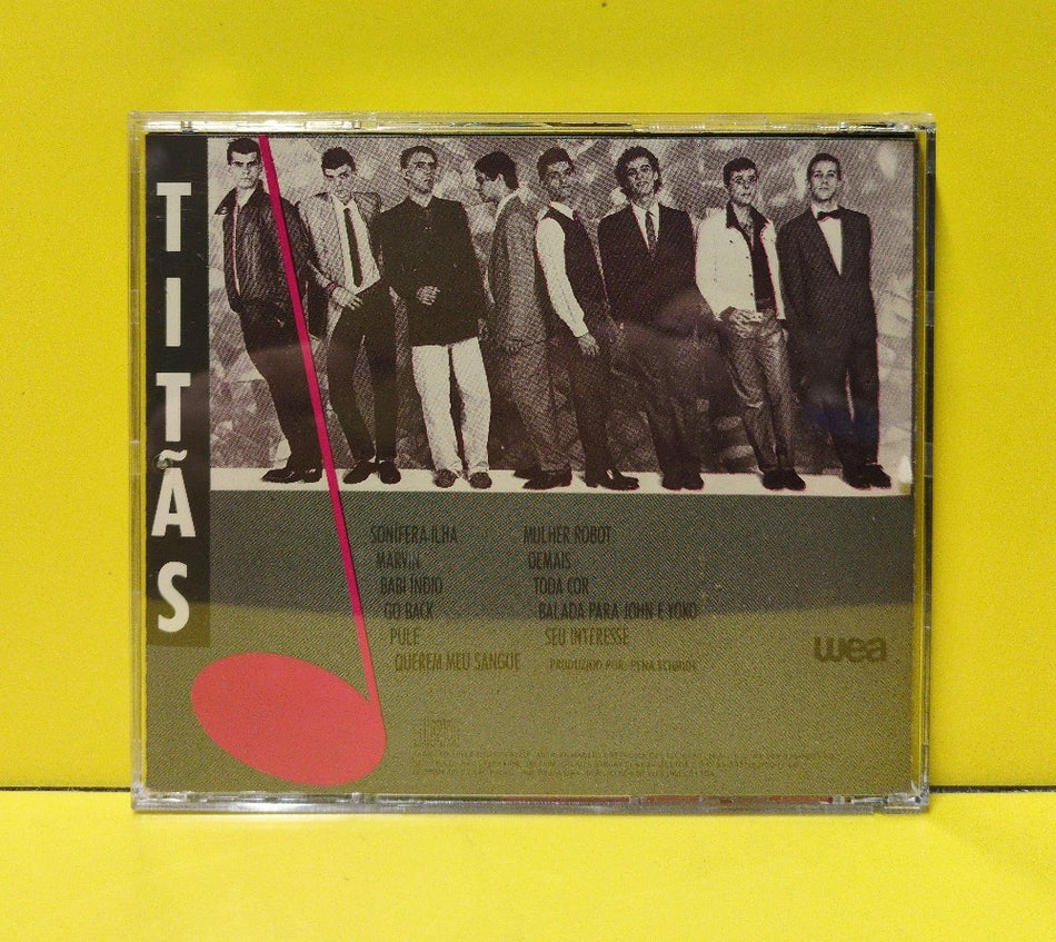 Titas - Titas - 1990 - 251370-2 - Used - EX - CDs - Reissue - Brazilian Import