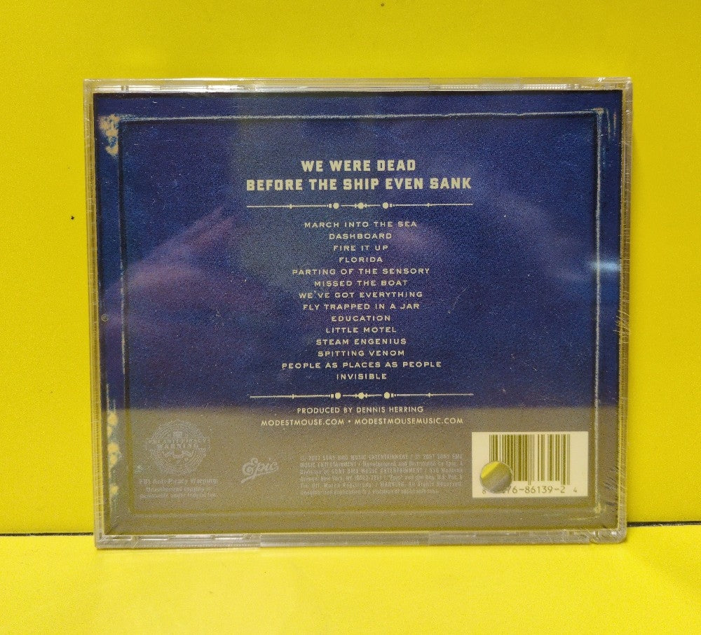 Modest Mouse - We Were Dead Before The Ship Even Sank - 2007 - 82876 86139 2 - New - Sealed - CDs