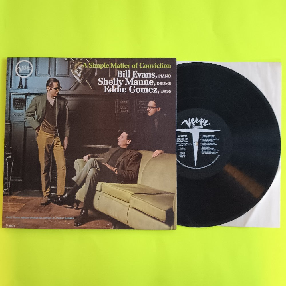 Bill Evans - A Simple Matter Of Conviction OG RVG MONO - 1967 - V-8677 - Used - VG++ - Vinyl