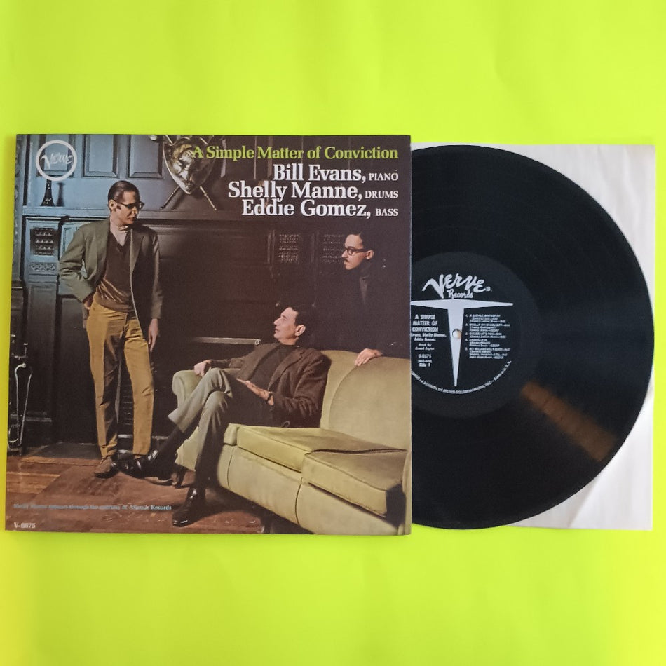 Bill Evans - A Simple Matter Of Conviction OG RVG MONO - 1967 - V-8677 - Used - VG++ - Vinyl