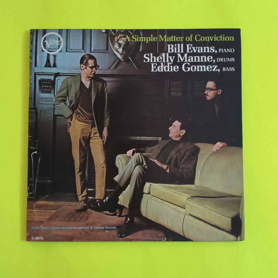 Bill Evans - A Simple Matter Of Conviction OG RVG MONO - 1967 - V-8677 - Used - VG++ - Vinyl