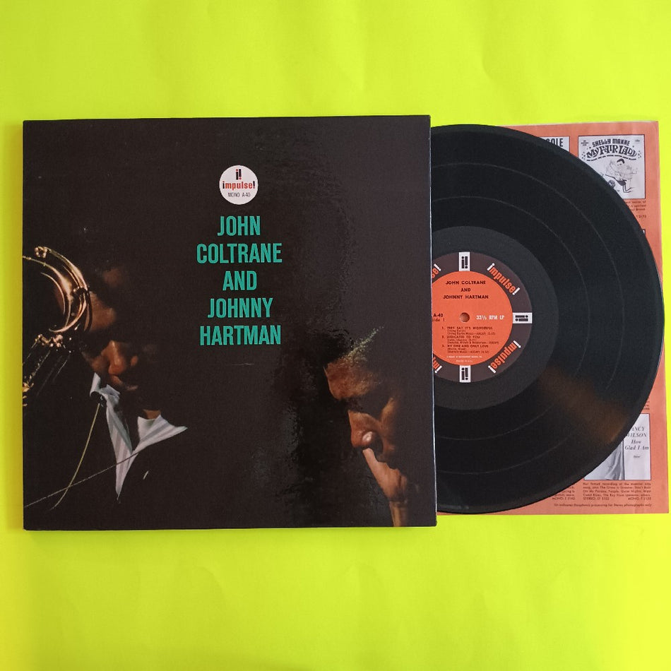John Coltrane And Johnny Hartman - Coltrane And Hartman OG RVG MONO - 1963 - A-40 - Used - VG++ - Vinyl