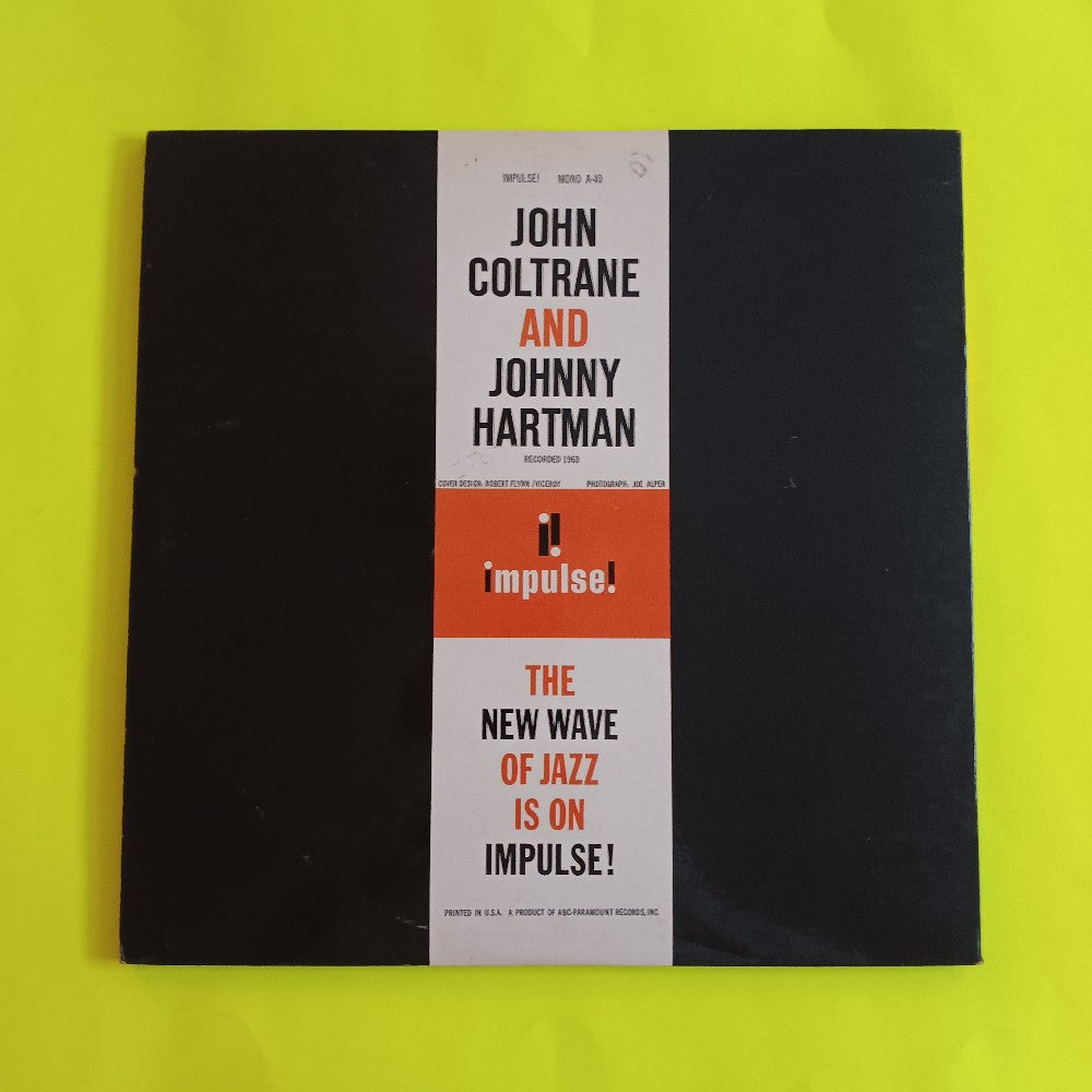 John Coltrane And Johnny Hartman - Coltrane And Hartman OG RVG MONO - 1963 - A-40 - Used - VG++ - Vinyl