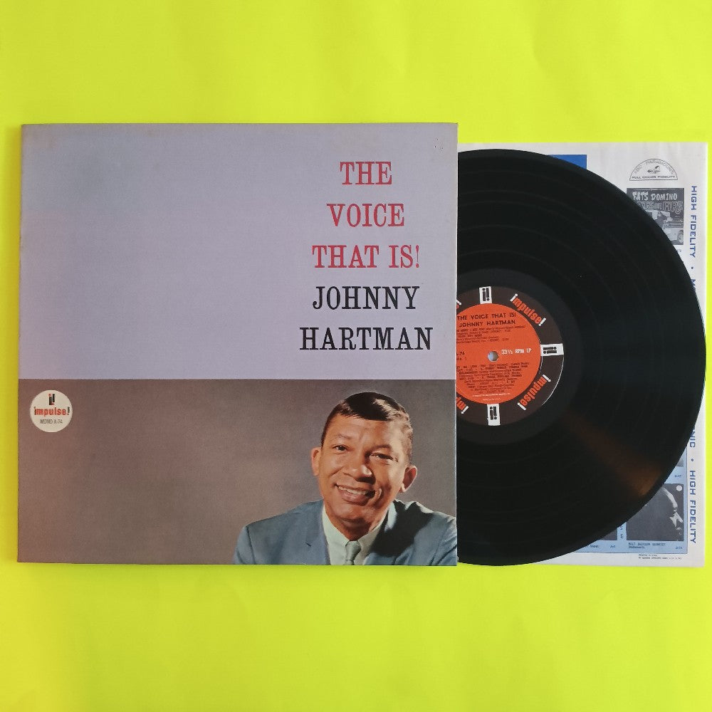 Johnny Hartman - The Voice That Is! OG RVG MONO - 1964 - A-74 - Used - VG++ - Vinyl