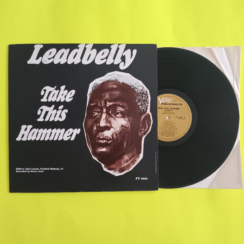 Leadbelly - Take This Hammer MONO - FV-9001 - Used - VG++ - Vinyl