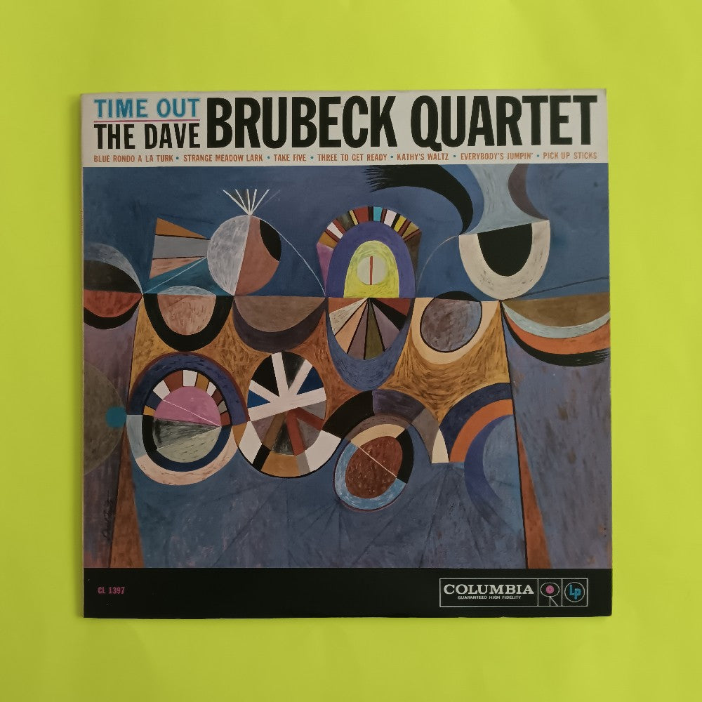 Dave Brubeck Quartet - Time Out 6 EYE MONO CBS - 1961 - CL 1397 - Used - VG++ - Vinyl
