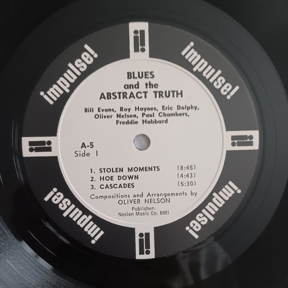 Oliver Nelson - Blues & The Abstract Truth RARE PROMO OG MONO - 1961 - A-5 - Used - VG++ - Vinyl