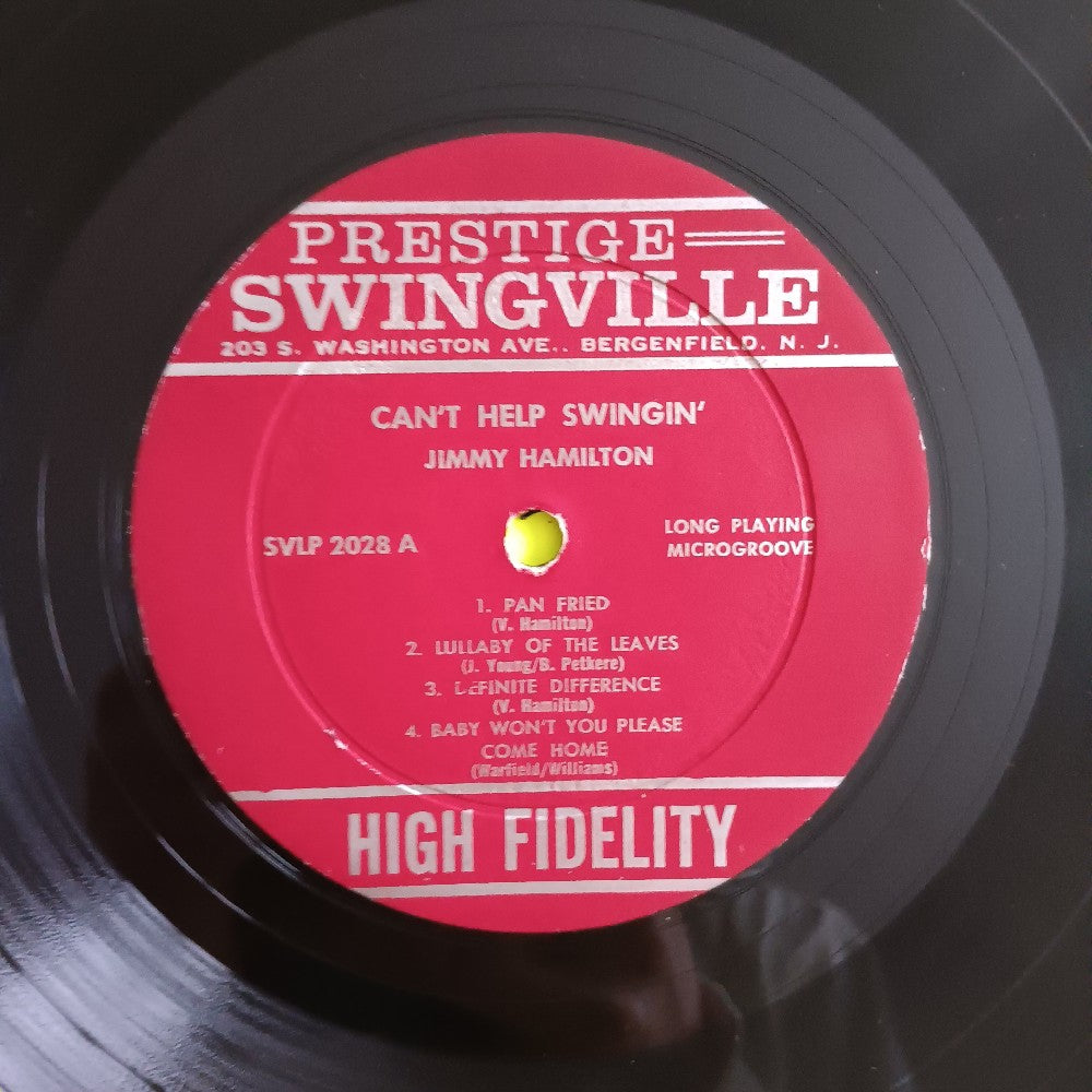 Jimmy Hamilton - Can't Help Swinging OG DG MONO - 1961 - SVLP 2028 - Used - VG++ - Vinyl