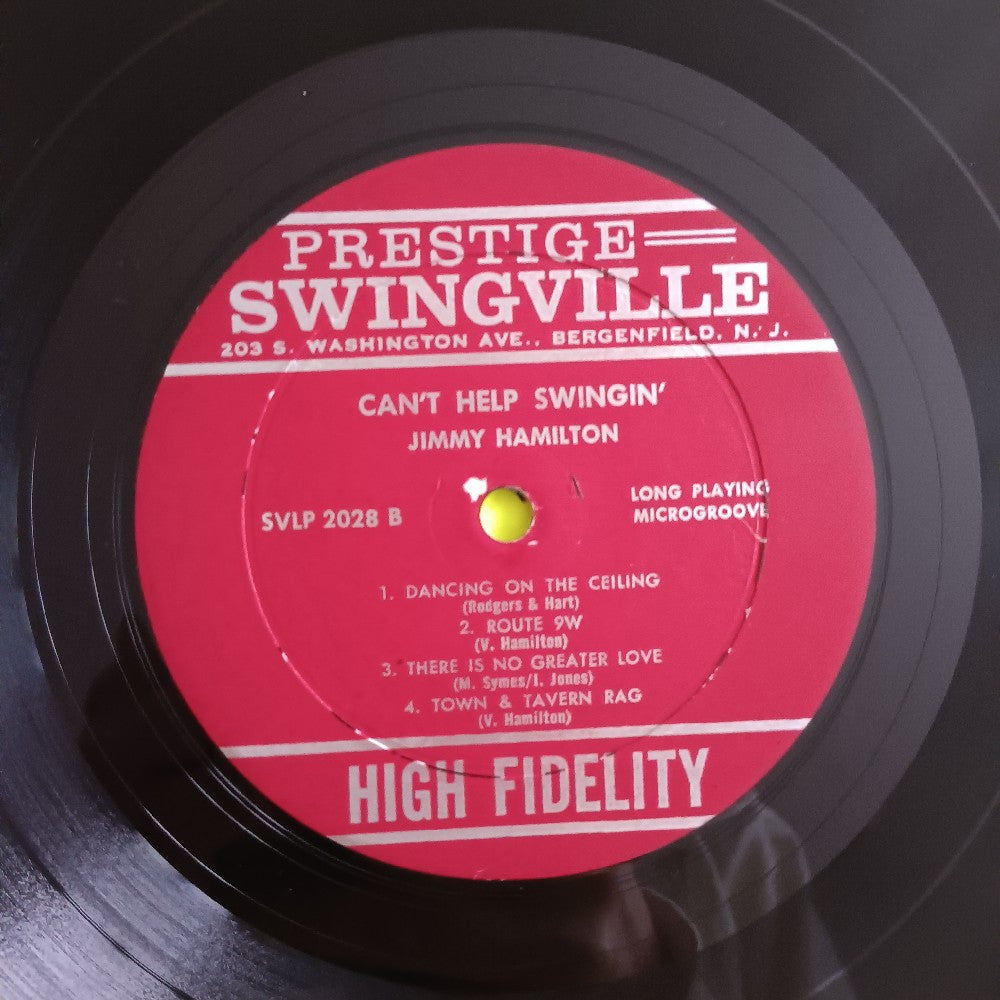 Jimmy Hamilton - Can't Help Swinging OG DG MONO - 1961 - SVLP 2028 - Used - VG++ - Vinyl
