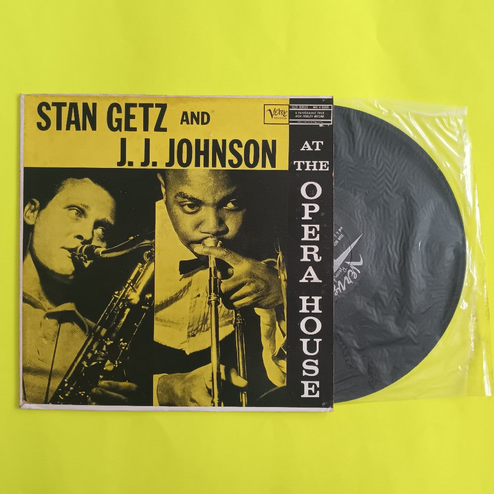 Stan Getz & JJ Johnson - At The Opera House MONO - 1957 - MGV 8265 - New - Sealed - Vinyl