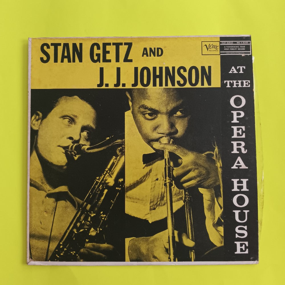 Stan Getz & JJ Johnson - At The Opera House MONO - 1957 - MGV 8265 - New - Sealed - Vinyl