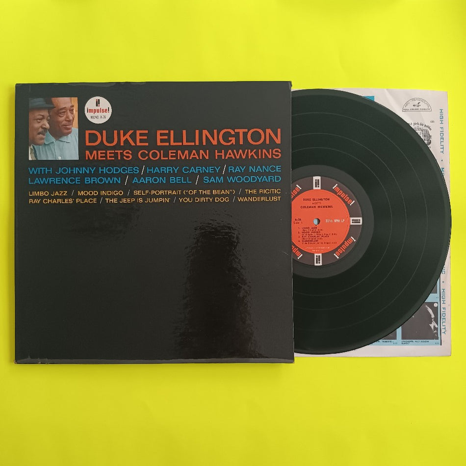 Duke Ellington & Coleman Hawkins - Duke Ellington Meets Coleman Hawkins OG MONO AM-PAR RVG - 1963 - A-26 - Used - VG++ - Vinyl