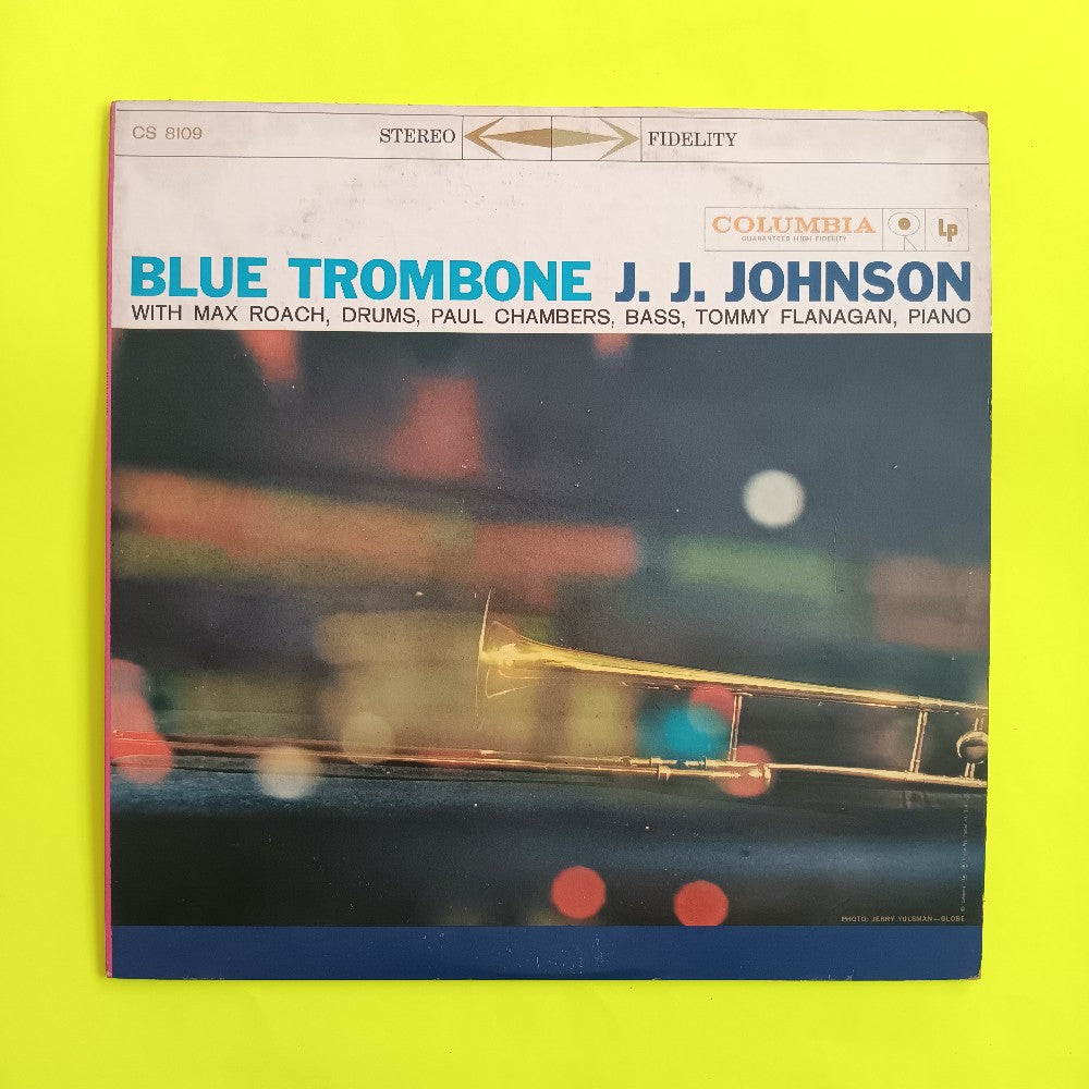 J. J. Johnson - Blue Trombone OG STEREO 6 EYE - 1959 - CS 8109 - Used - VG++ - Vinyl