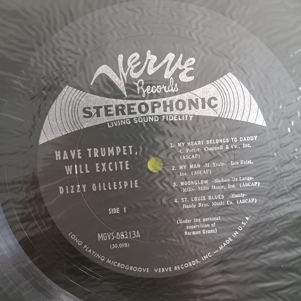 Dizzy Gillespie - Have Trump, Will Excite! Rare Label Variant - 1960 - MGVS 68313 - New - Sealed - Vinyl