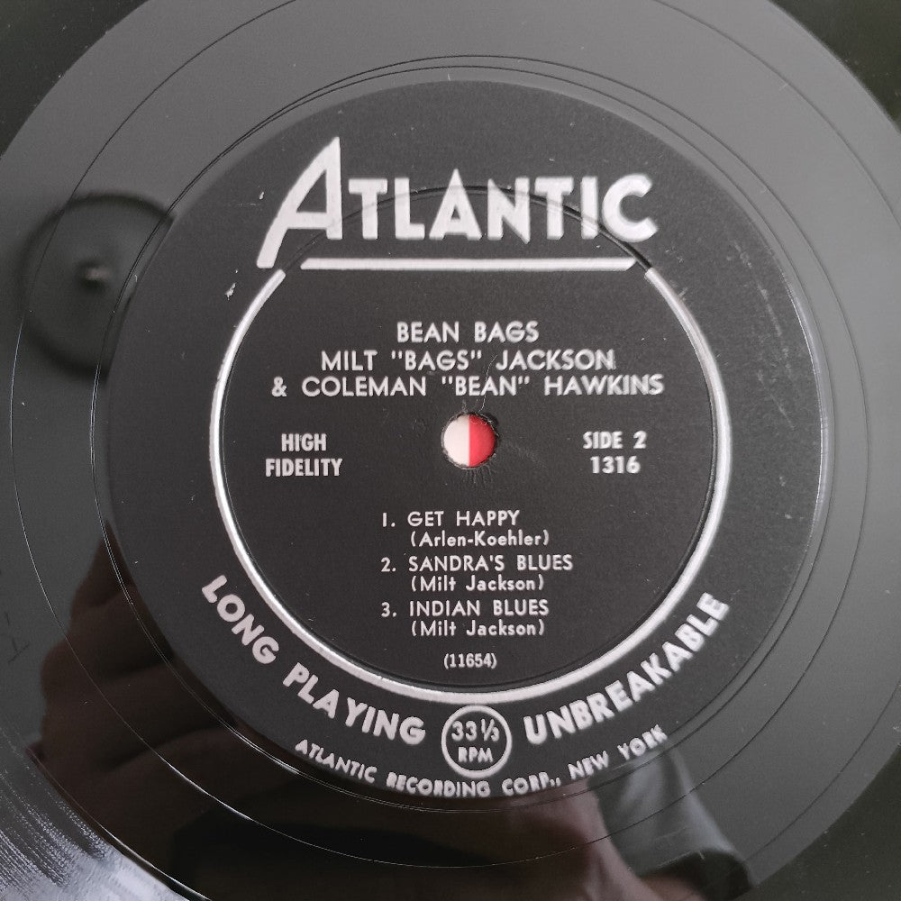 Milt Jackson & Coleman Hawkins - Bean Bags OG MONO - 1959 - Atlantic 1316 - Used - VG++ - Vinyl