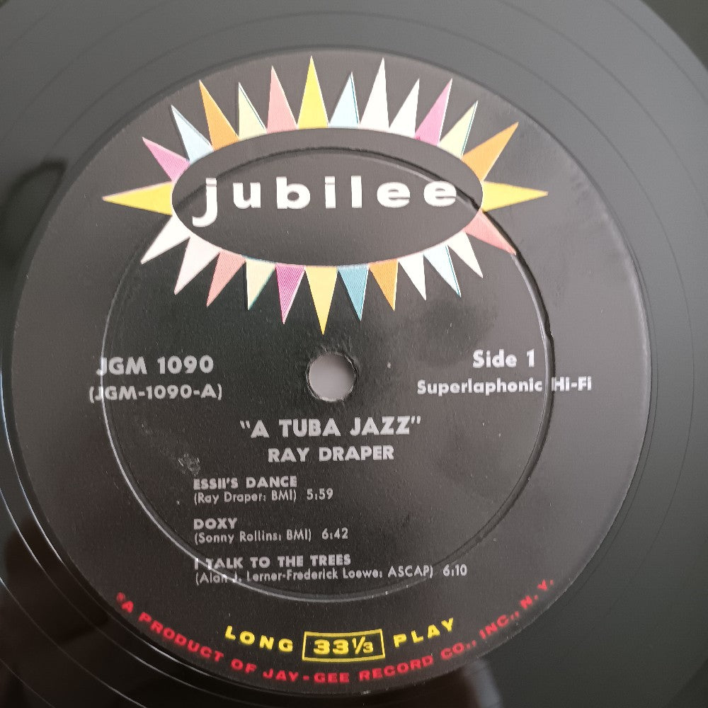 Ray Draper - A Tuba Jazz MONO - 1959 - JGM 1090 - Used - VG++ - Vinyl