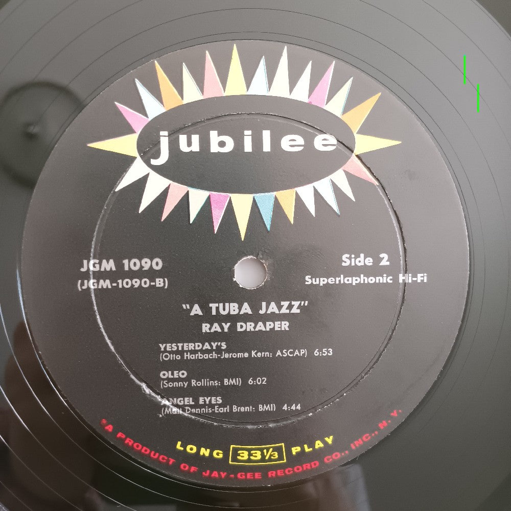 Ray Draper - A Tuba Jazz MONO - 1959 - JGM 1090 - Used - VG++ - Vinyl