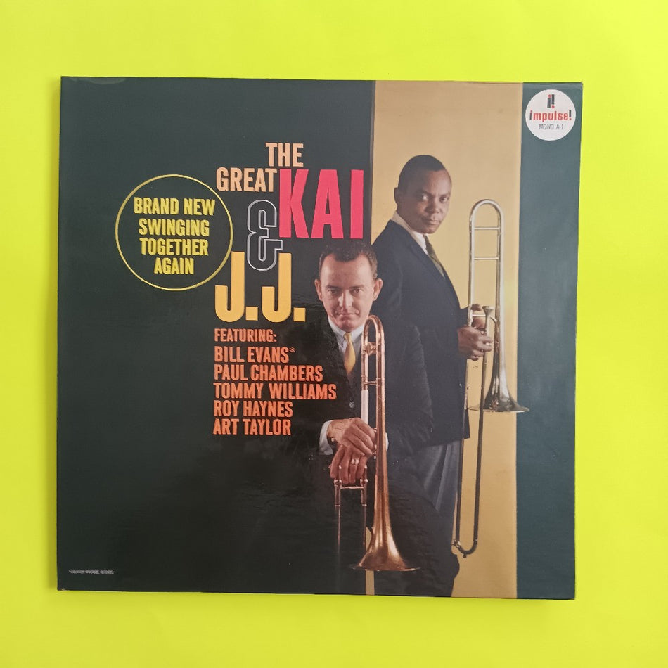 J. J. Johnson & Kai Winding - The Great Kai & JJ OG MONO AM-PAR 1st Ever Impulse - 1961 - A-1 - Used - VG++ - Vinyl
