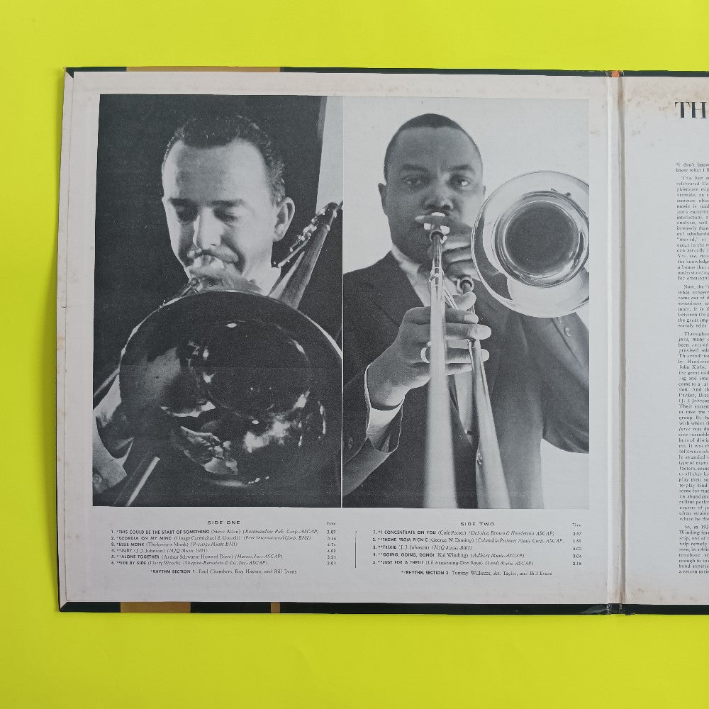 J. J. Johnson & Kai Winding - The Great Kai & JJ OG MONO AM-PAR 1st Ever Impulse - 1961 - A-1 - Used - VG++ - Vinyl