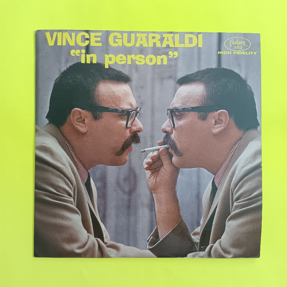 Vince Guaraldi - In Person OG DG MONO - 1963 - Fantasy 3352 - Used - VG++ - Vinyl