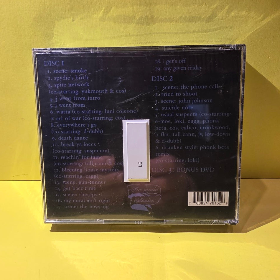 Brotha Lynch Hung - Lynch By Inch: Suicide Note - 2003 - SM70132 - New - Sealed - CDs