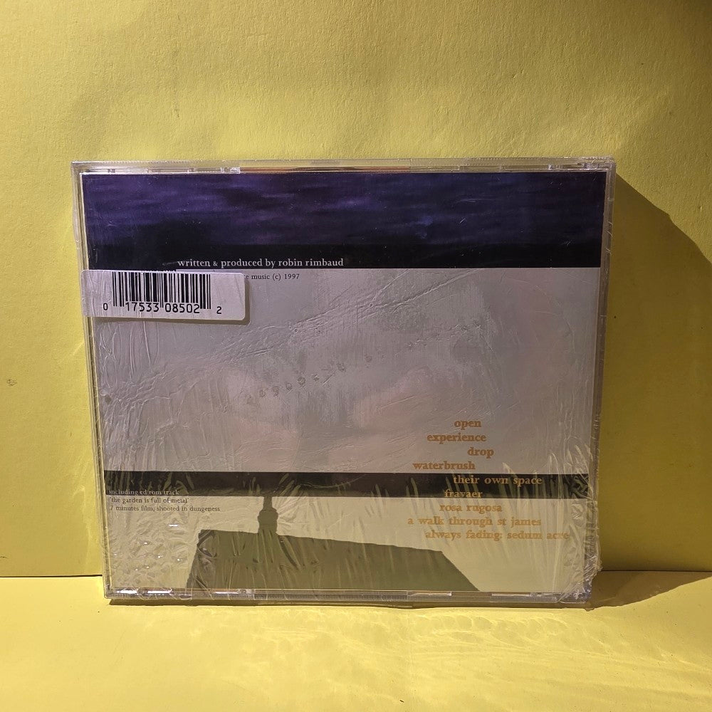 Robin Rimbaud - The Garden In Full Of Metal ( Home To Derek Jarman) - 1997 - SR 104 - New - Sealed - CDs