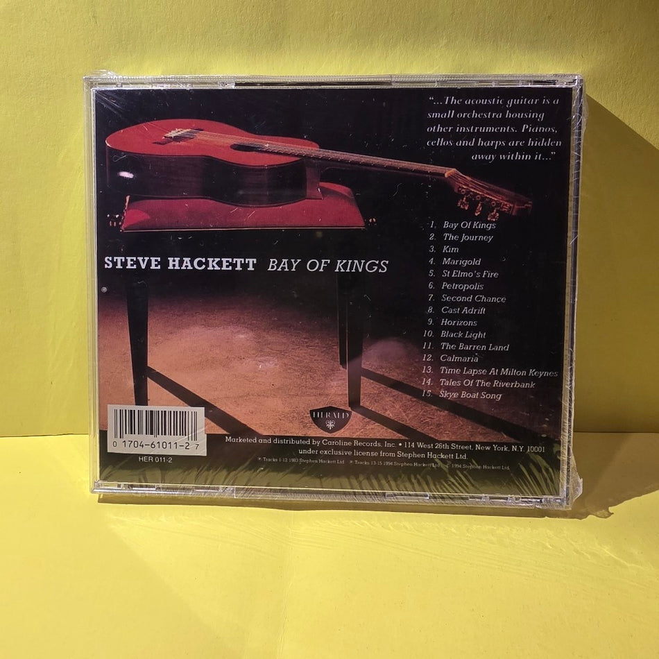 Steve Hackett - Bay Of Kings - 1994 - HER 011-2 - New - Sealed - CDs