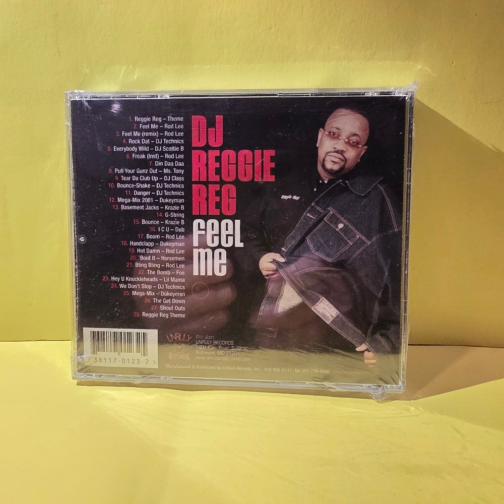 DJ Reggie Reg  - Feel Me - 2001 - UR-123 - New - Sealed - CDs