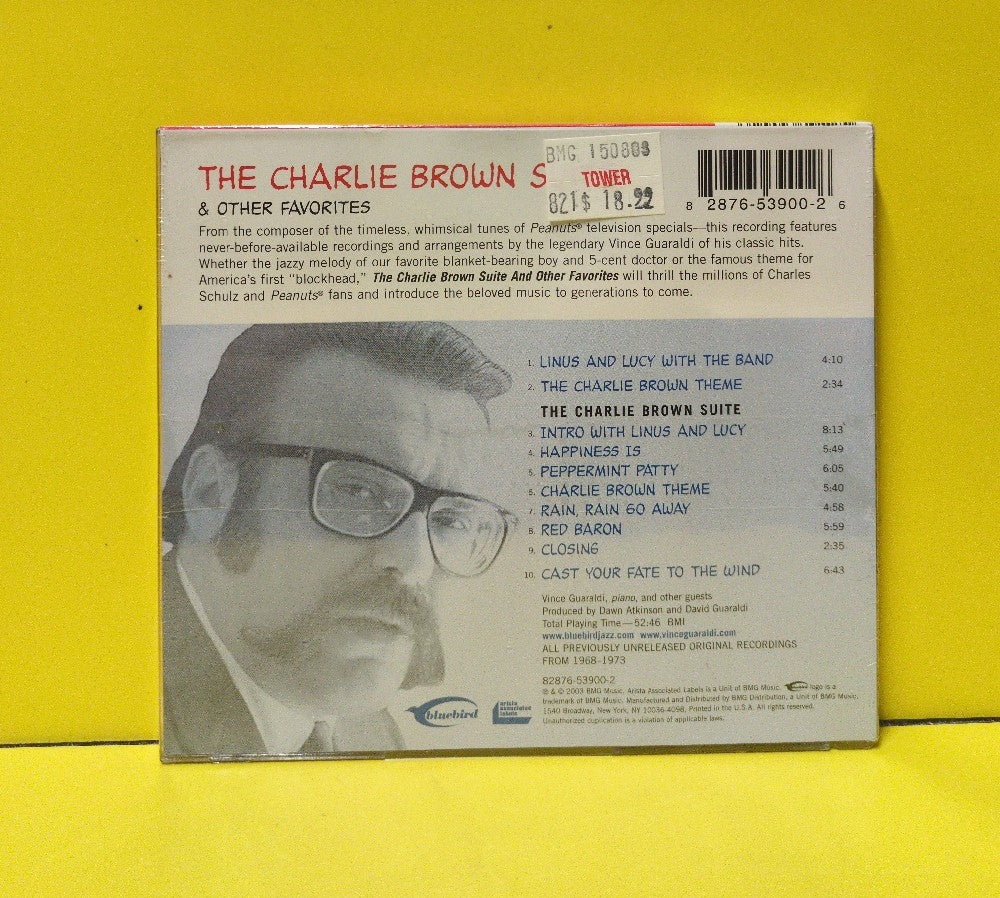 Vince Guaraldi - The Charlie Brown Suite & Other Favorites - 82876-53900-2 - New - Sealed - CDs