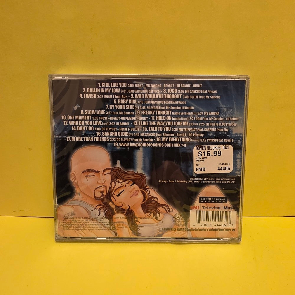 Various - Slow Jams - 2006 - H2 6 400 1 44406 2 3 - New - Sealed - CDs